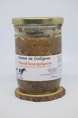 Boeuf bourguignon conserve