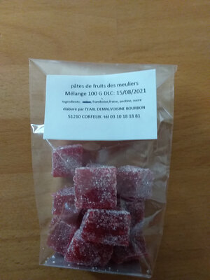 Pate de fruit mélange