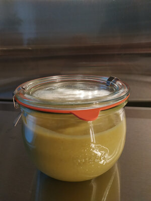 Crème de butternut au bouillon de volaille