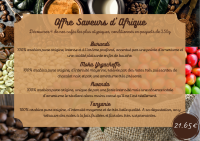 Offre saveurs d'afrique (moulu filtre/ital.)