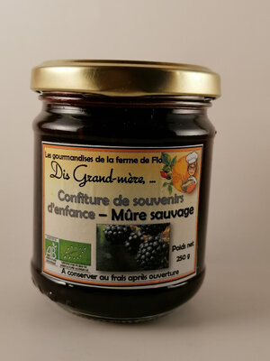 Confiture de mure en 250 g