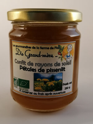 Confit de pissenlit en 250 g