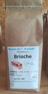 Préparation pour brioche