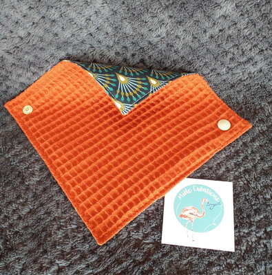 Pochette à savon 'éventails'