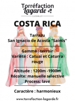 Costa rica 'saints' moulu cafetière italienne
