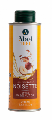 Noisette vierge bidon métal 250 ml