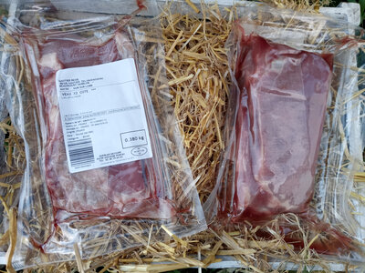 Cote veau race à viande à griller ou poeler