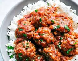 Tajine de boulettes de boeuf, sauce tomates