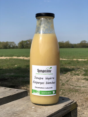 Soupe légère d'asperge bio 75cl