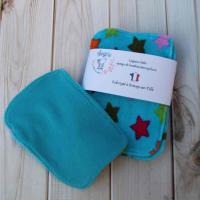 5 lingettes bébé éponge/micropolaire