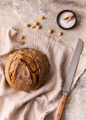 Pain bio à la noisette