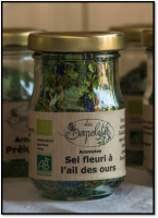 Sel fleuri à l'ail des ours