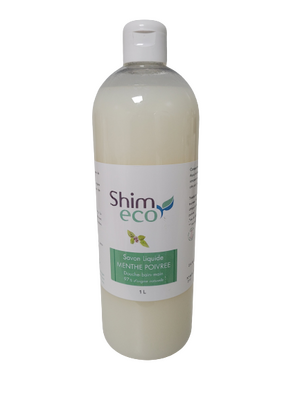 Savon liquide menthe poivree