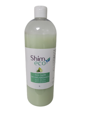 Savon liquide the vert bergamote