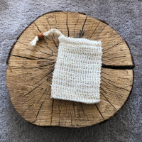 Pochette à savon sisal