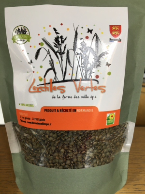 Lentilles vertes