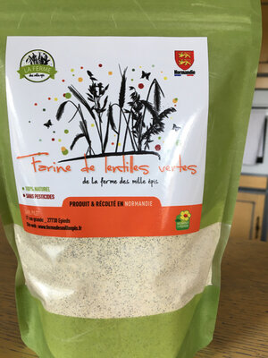 Farine de lentilles vertes