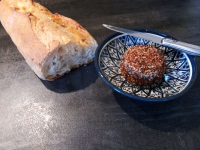 Fromage frais de vache piment d'espelette