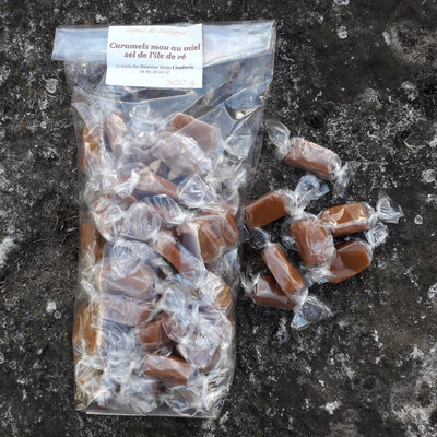 Caramels mous au miel