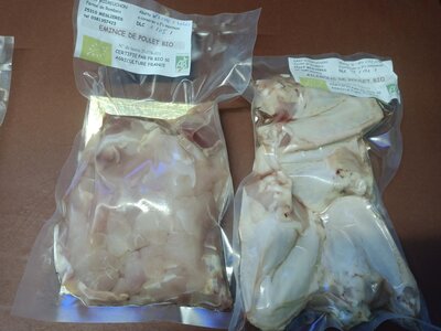 Emincé de poulet