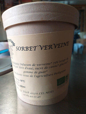 Sorbet verveine