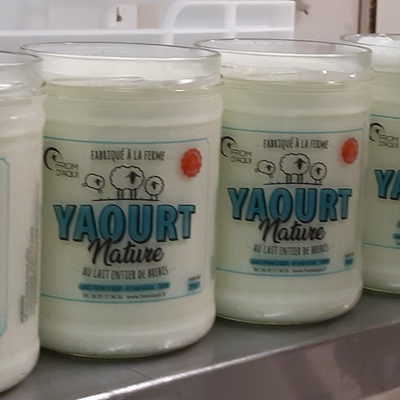 Yaourt brebis format familial 750 gr