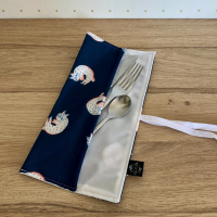 Pochette à couverts - chat