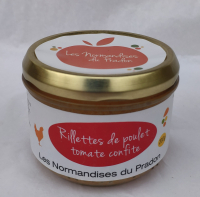 Rillettes poulet tomate confite 200 g