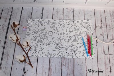 Set de table à colorier