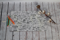 Set de table à colorier