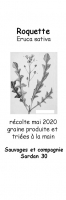 Graines de roquette cultivée