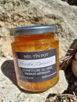 Confiture au miel et pommes caramel