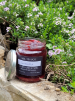 Confiture au miel et groseilles