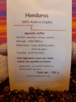 Café 100% arabica honduras
