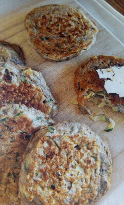 Blinis sarrasin courgettes
