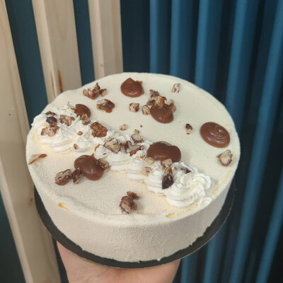 Parfait glacé caramel noisette
