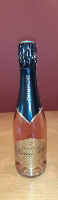 Champagne rosé brut en demi bouteille