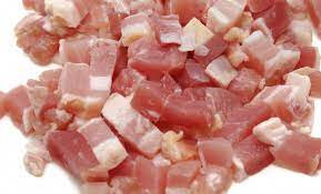 Lardons découpés fumés
