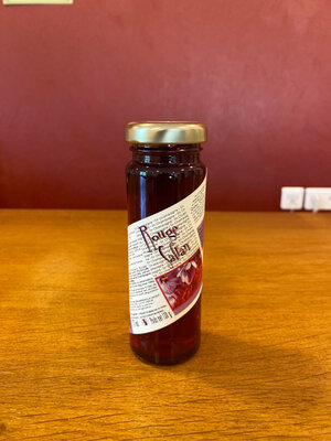 Confit de ratafia et de safran