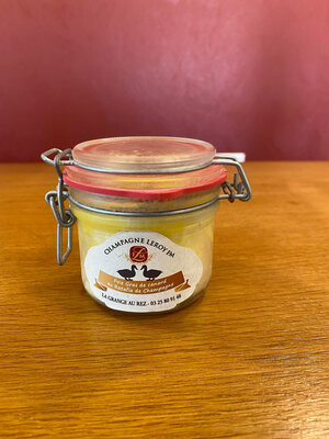 Foie gras au ratafia de champagne