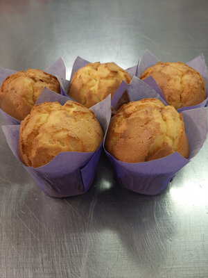 Muffin à la framboise