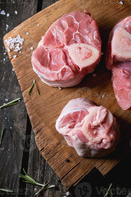 Osso bucco en tranche avec os