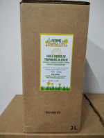 Huile de tournesol oléique pressée à froid