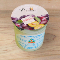 1 yaourt brassé pruneau