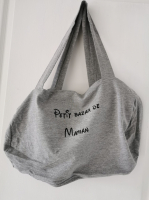 Sac petit bazar de maman gris