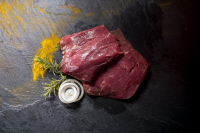 Veau rosé escalopes marinées thym/citron