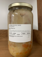 Mijoté de boeuf au cidre.