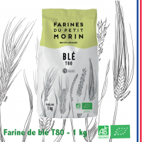 Farine du petit morin t80 bio