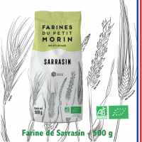Farine du petit morin sarrasin bio