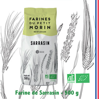 Farine du petit morin sarrasin bio